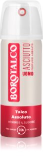 Borotalco UOMO Asciutto deodorante spray 72 ore profumi Ambrato 40 ml