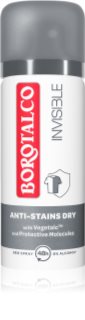 Borotalco Invisible Izsmidzināms dezodorants dzeltenu un baltu traipu noņemšanai no apģērba
