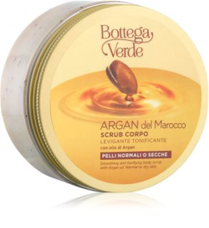 Bottega Verde Argan del Marocco esfoliante corporal de alisamento com óleo de argan 200 ml