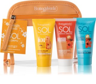Bottega Verde Sol Hibiscus & Argan zestaw podróżny do opalania