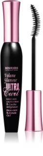 Bourjois Mascara Volume Glamour Ultra-Curl máscara de alongamento e curvatura tom 01 Black curl 12 ml
