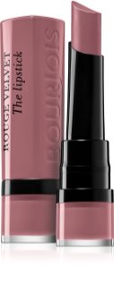 Bourjois Rouge Velvet The Lipstick mattító rúzs árnyalat 18 Mauve Martre 2,4 g