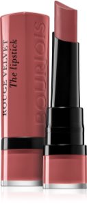 Bourjois Rouge Velvet The Lipstick mattító rúzs árnyalat 33 Rose Water 2,4 g