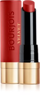 Bourjois Rouge Velvet The Lipstick barra de labios de larga duración con efecto mate