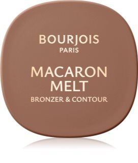 Bourjois Macaron Melt Bronzer & Contour bronzer and contouring powder 2-in-1 shade 01 Vanilla Foam 5 g