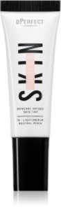 BPerfect Skin Fusion Travel mini tonirana krema potovalno pakiranje odtenek light/medium neutral peach 10 ml