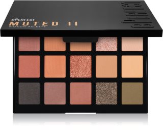 BPerfect Muted II Shadow Palette paleta de sombras de ojos 22.5 g
