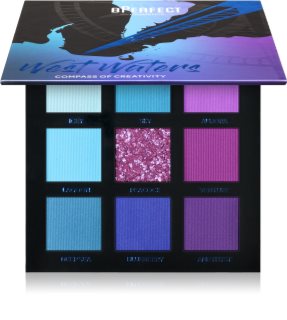 BPerfect Compass of Creativity oogschaduw palette Tint West Waters 110 g