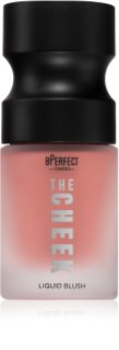 BPerfect The Cheek blush líquido nos lábios e maçãs do rosto tom Pretty Pink 15 ml