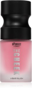 BPerfect The Cheek blush líquido nos lábios e maçãs do rosto tom Bubblegum 15 ml