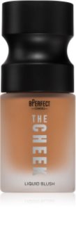 BPerfect The Cheek blush líquido nos lábios e maçãs do rosto tom Peach Lemonade 15 ml