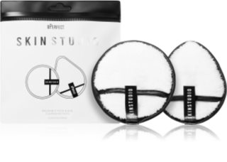 BPerfect Skin Studio Face & Eye Makeup Cleansing 2 Pads discos desmaquilhantes laváveis 2 un.