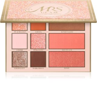 BPerfect Mrs Glam Snatched Mini Palette paleta multifuncional para rosto 22 g