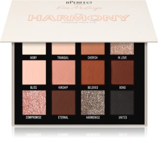 BPerfect Erin McGregor Mini Harmony szemhéjfesték paletta 128 g