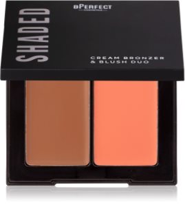 BPerfect Shaded Cream Bronzer & Blush Duo bronzer e blush colore 01 Light 7 g