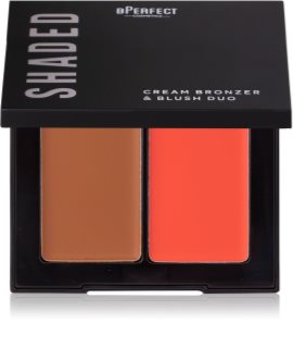 BPerfect Shaded Cream Bronzer & Blush Duo bronzer e blush colore 02 Medium 7 g