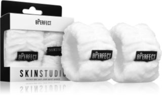 BPerfect Skin Studio Wristbands bracelets absorbants pour le lavage du visage avec micro-fibres 2 pcs