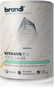 brandl Vitamin B12 Folsäure aus 3 Aktivformen Folsäure vegan 120 KAP