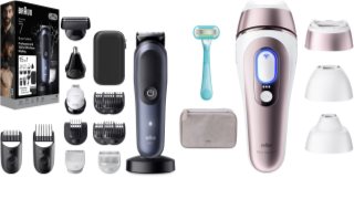 Braun Smart IPL Skin i·expert & All-in-One Series 7 conjunto de cuidados para o cabelo, barba e corpo