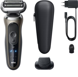 Braun Series 7 72-C1200s Elektrisks skuveklis Gold 1 gab.