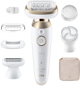 Braun Silk-épil 9 9-060 3D epilátor s plně flexibilní hlavou pro mokré i suché holení 1 ks