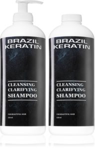 Brazil Keratin Clarifying Shampoo formato poupança(para todos os tipos de cabelos)