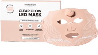 breakout + aid Clear Glow Led Mask LED face mask 1 pc