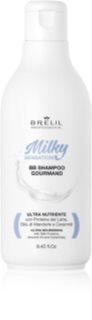 Brelil Professional Milky Sensation BB Shampoo elvyttävä shampoo heikoille ja vaurioituneille hiuksille 250 ml