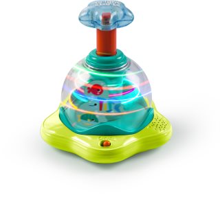 Bright Starts Press & Glow Spinner aktiveeriv mänguasi meloodiaga 6 m+ 1 tk