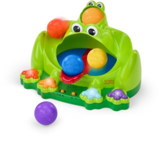 Bright Starts Poppin' Ball Frog aktivity hračka s melodií 6 m+ 1 ks