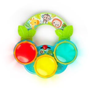 Bright Starts Safari Beats Activity Spielzeug mit Melodie 3 m+ 1 St.
