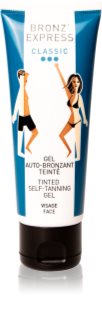 Bronz'Express Immediate Effect Classic Selvbruner gel til ansigt 75 ml
