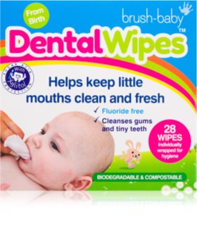 Brush Baby DentalWipes wipes for teeth for children 28 pc