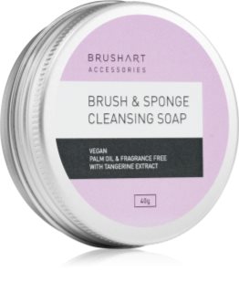 BrushArt Accessories Brush & Sponge cleansing soap Rensesæbe Til kosmetikbørster 40 g