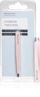 BrushArt Accessories Eyebrow tweezers pinzeta Pink 1 ks