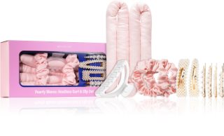 BrushArt Hair Pearly Waves Heatless Curl & Clip set Set zum Aufwickeln der Haare