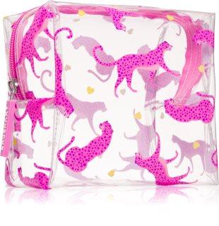 BrushArt Accessories Transparent cosmetic bag estojo para cosméticos transparente