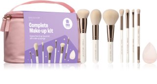 BrushArt Basic Complete Make-up kit brush set with pouch