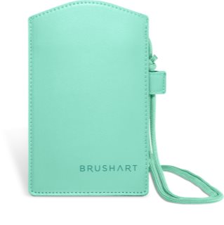 BrushArt Accessories Crossbody phone bag pink saszetka na telefon Mint green 11x18 cm