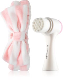Brushworks Luxury Facial Cleansing Brush & Headband Set Geschenkset für Damen
