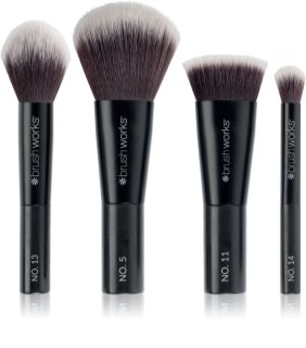 Brushworks On The Move Makeup Minis Complexion Brush Set