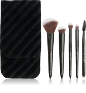 Brushworks Mini Travel Face & Eye Brush Set Ceļojuma otu komplekts