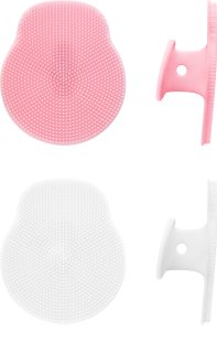 Brushworks Silicone Cleansing Pads reinigende Peeling-Pads 2 St.