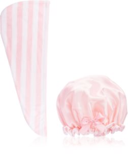 Brushworks Luxury Hair Towel & Shower Cap poklon set za kosu