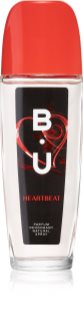 B.U. Heartbeat déodorant avec vaporisateur pour femme 75 ml