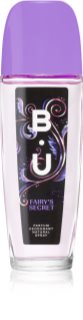 B.U. Fairy Secret déodorant avec vaporisateur pour femme 75 ml