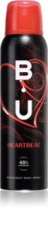B.U. Heartbeat déodorant en spray pour femme 150 ml