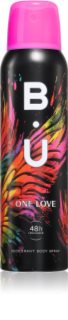 B.U. One Love desodorante con fragancia para mujer 150 ml