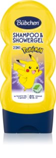 Bübchen Shampoo & Shower Gel Pokémon šampon a sprchový gel pro děti 230 ml