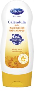 Bübchen Calendula Washing Gel & Shampoo gel si sampon pentru bebelusi 2 in 1 230 ml